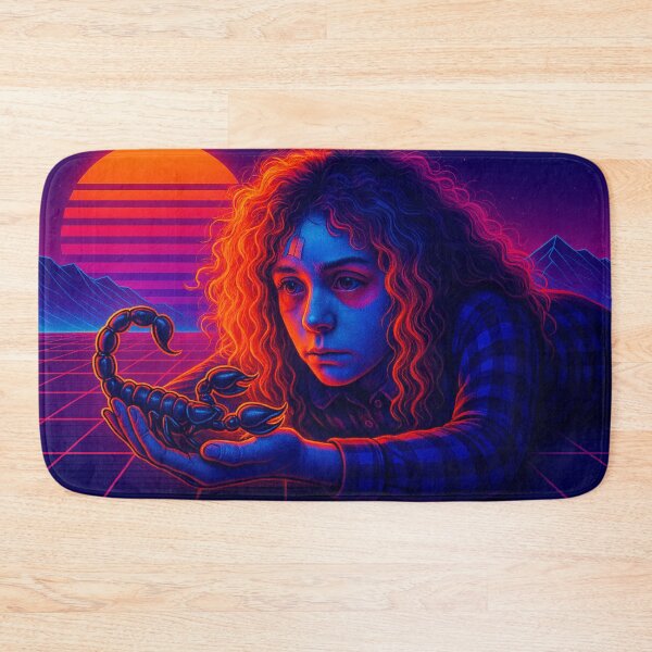 Item preview, Orphan Black - Helena and Pupok FAN ART CLONECLUB SYNTHWAVE designed and sold by Knowledge Krystals.