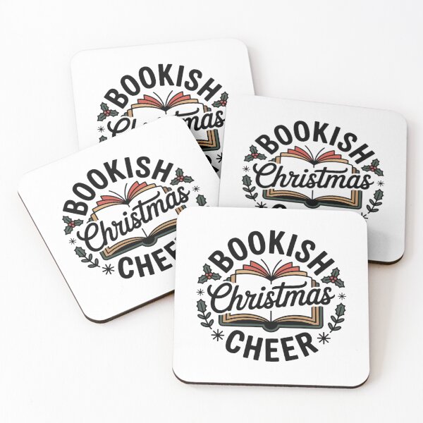 Item preview, Bookish Christmas Cheer Holiday designed and sold by MagicWander.