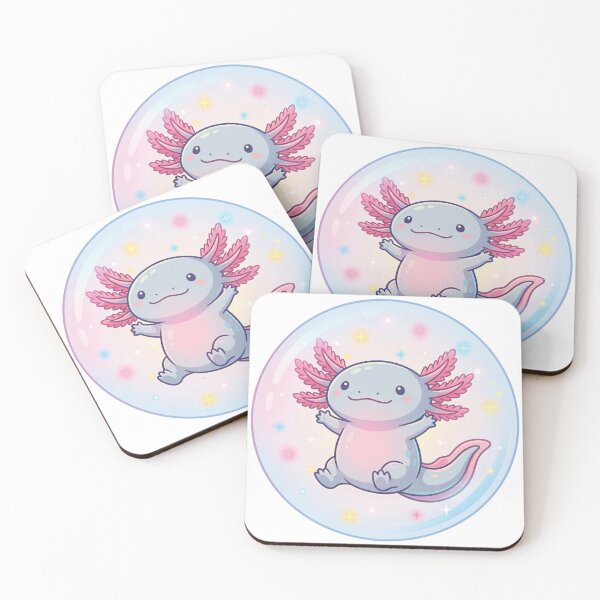 Item preview, Jumping Axolotl Sticker designed and sold by homybear.