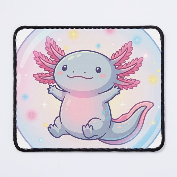 Item preview, Jumping Axolotl Sticker designed and sold by homybear.