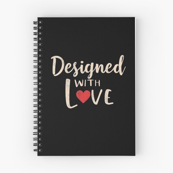 Item preview, Designed with Love Minimalist Heart T-Shirt | Sweet Love and Romance Typography Gift designed and sold by Bada-stickers.