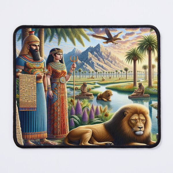 Item preview, Lion of Babylon, cuneiform tablets, Mesopotamia designed and sold by Redbdon.
