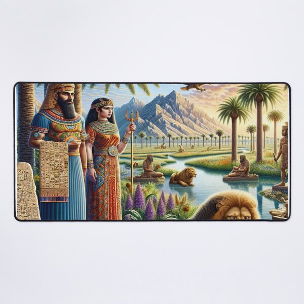 Item preview, Lion of Babylon, cuneiform tablets, Mesopotamia designed and sold by Redbdon.