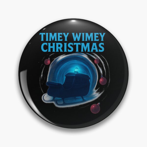 Item preview, Timey Wimey Christmas Sleigh – Sci-Fi Holiday Vortex designed and sold by FandomFunStudio.