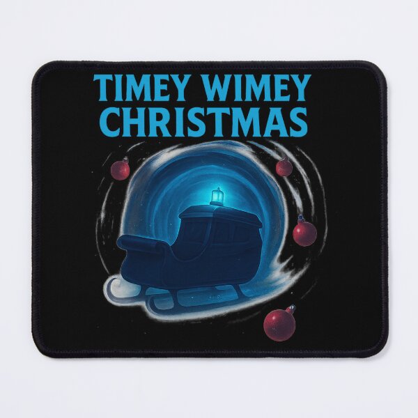 Item preview, Timey Wimey Christmas Sleigh – Sci-Fi Holiday Vortex designed and sold by FandomFunStudio.