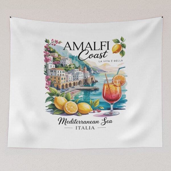 Item preview, Amalfi Italy Coast Summer Vacation  designed and sold by Elenasriveras.