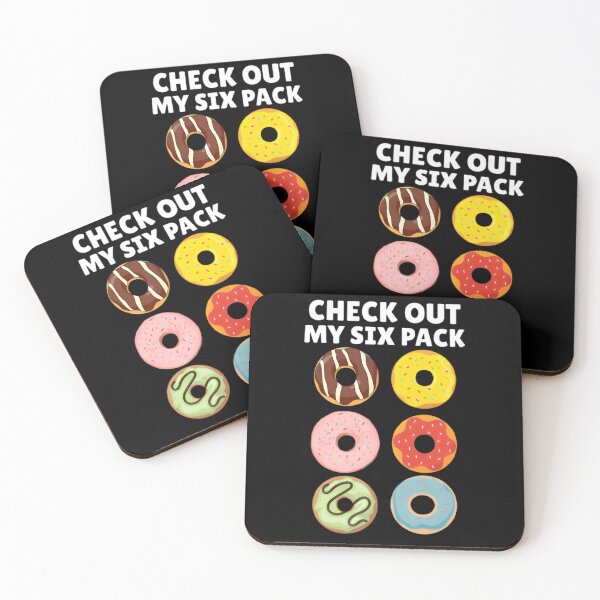 Item preview, Checkout my six pack funny donuts art  designed and sold by Thread&Fable.