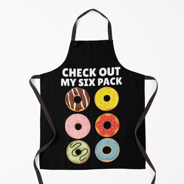 Item preview, Checkout my six pack funny donuts art designed and sold by Thread&Fable.