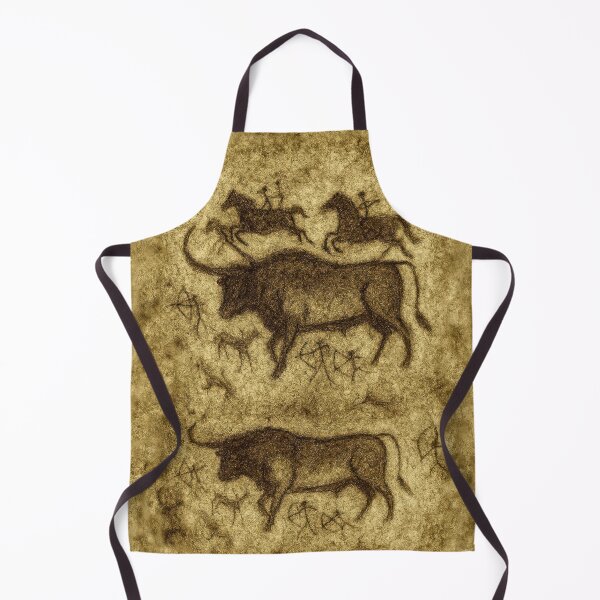 Item preview, Cave Painting Art – Bisons and Bowmen designed and sold by EdgyEdgeArt.