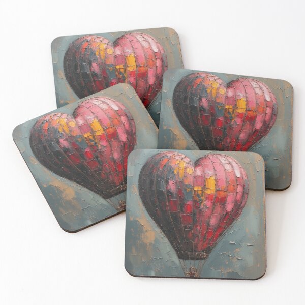 Item preview, Heart balloon in the clouds of love designed and sold by Mianku | Für das Leben.