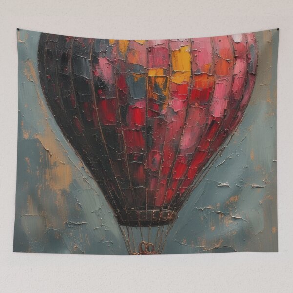 Item preview, Heart balloon in the clouds of love designed and sold by Mianku | Für das Leben.