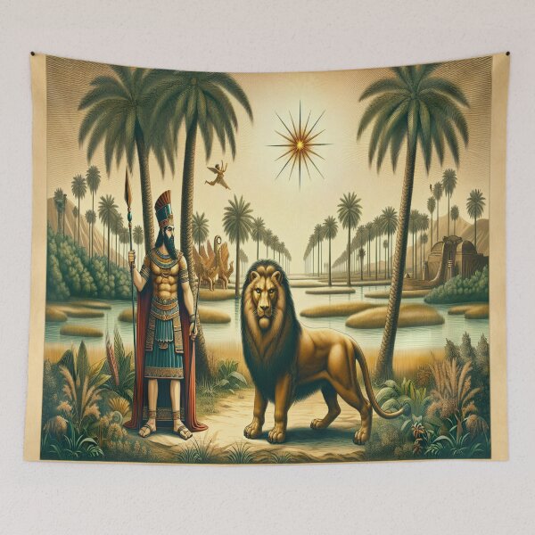 Item preview, Lion of Babylon, Mesopotamia designed and sold by Redbdon.