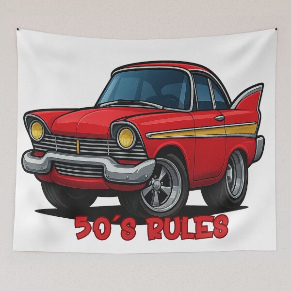 Item preview, Here are suitable comma-separated tags for your 50s car design: designed and sold by Ruhrpott-Design.