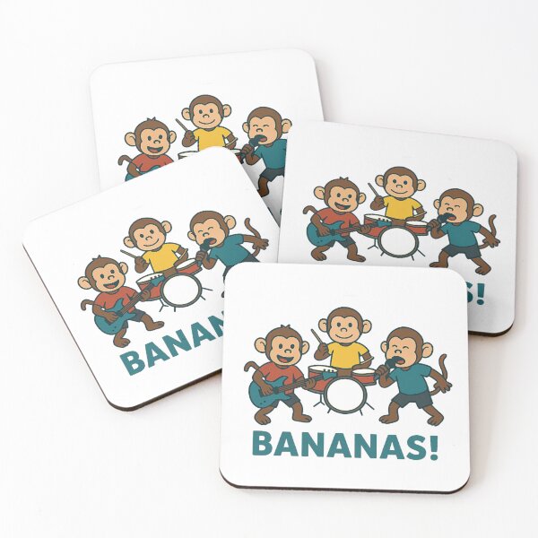 Item preview, Monkey Band Bananas designed and sold by JamesDunican.