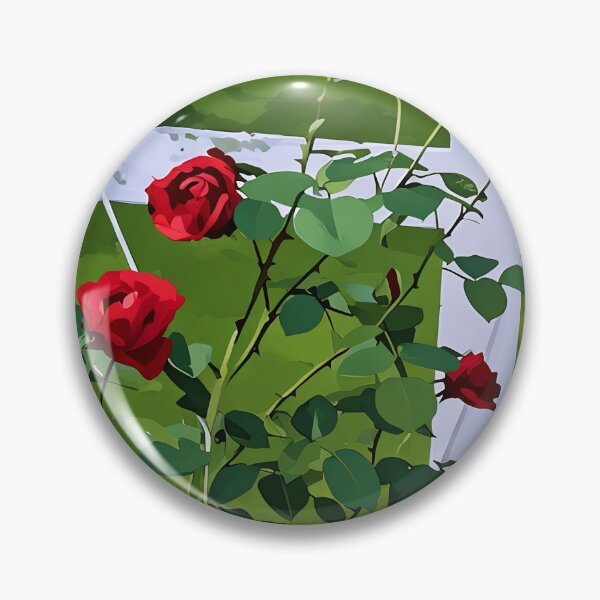 Item preview, Climbing Dublin Bay Rose designed and sold by tomorrowsart.