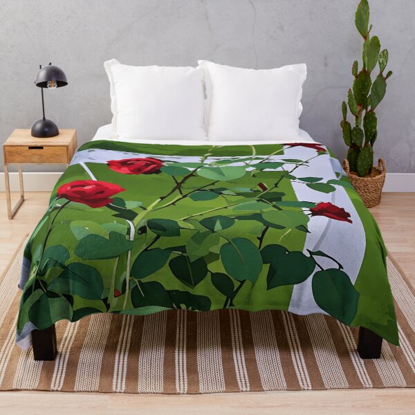 Item preview, Climbing Dublin Bay Rose designed and sold by tomorrowsart.
