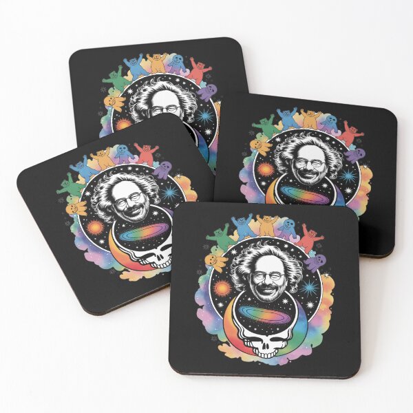 Item preview, Cosmic Jerry Skull Rainbow Bears Psychedelic Art Essential  designed and sold by ariav94830.