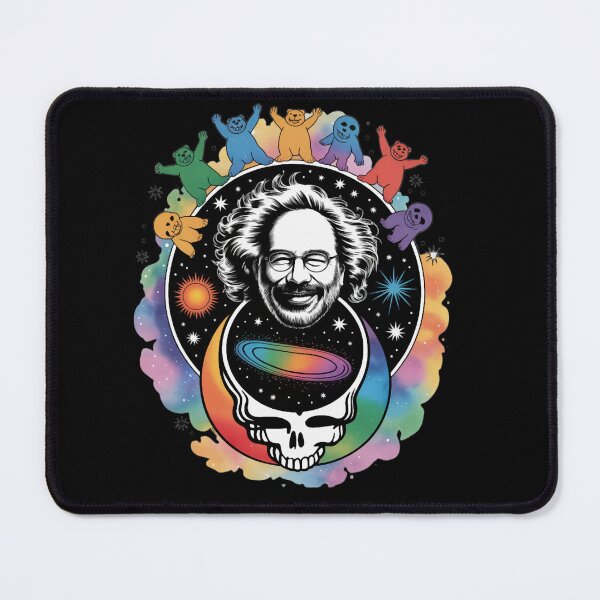 Item preview, Cosmic Jerry Skull Rainbow Bears Psychedelic Art Essential  designed and sold by ariav94830.
