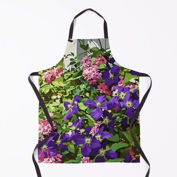 Item preview, Purple Clematis designed and sold by tomorrowsart.