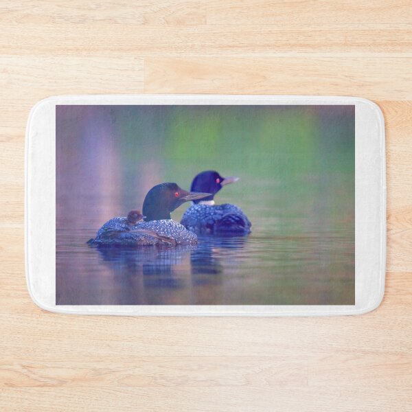 Item preview, Morning outing - Common loons designed and sold by James Cumming.