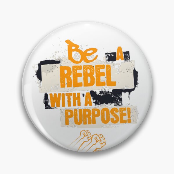 Item preview, Rebel With a Purpose T-Shirt – Bold Motivational Statement Tee designed and sold by ArtzyAyb.