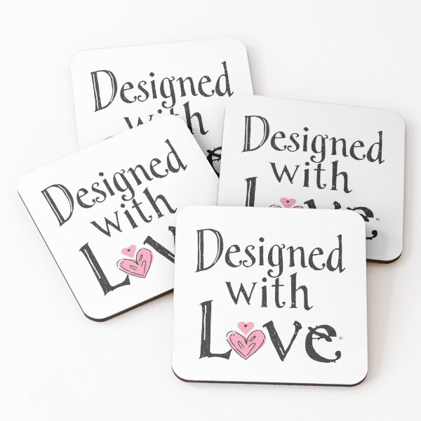 Item preview, Sweet Designed with Love Gift | Heart Anniversary Couples T-Shirt & Valentine's Day Present designed and sold by Bada-stickers.