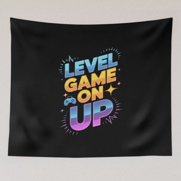 Item preview, Game On Level Up  designed and sold by THagBlue.
