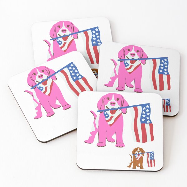 Item preview, Dog with American flag designed and sold by GOTCHO1.