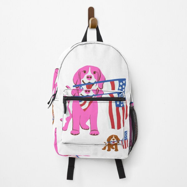 Item preview, Dog with American flag designed and sold by GOTCHO1.