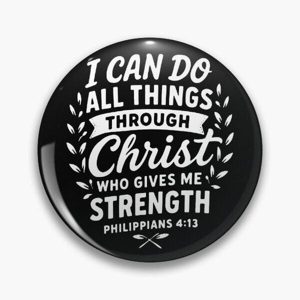 Item preview, Philippians 4:13 I can do all things through Christ who gives me strength designed and sold by plushism.