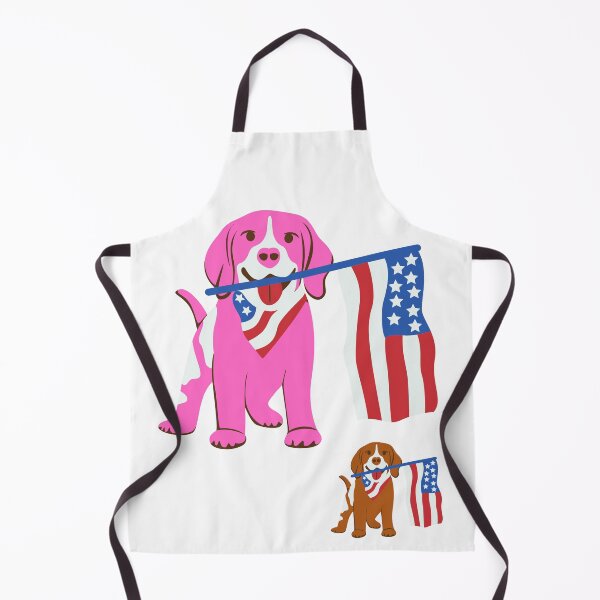 Item preview, Dog with American flag designed and sold by GOTCHO1.