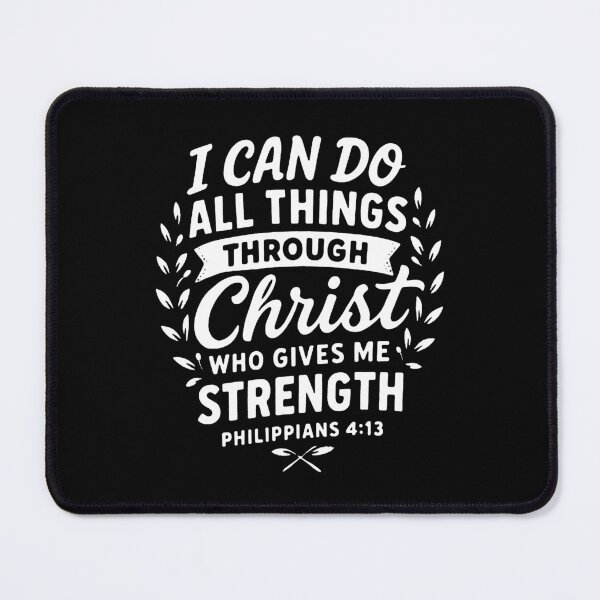 Item preview, Philippians 4:13 I can do all things through Christ who gives me strength designed and sold by plushism.