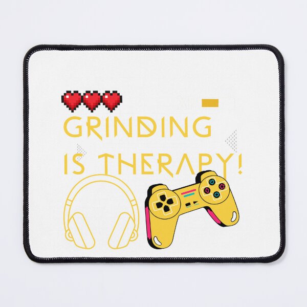 Item preview, Grinding Is Therapy T-Shirt – Gamer Level Grinding Tee designed and sold by ArtzyAyb.