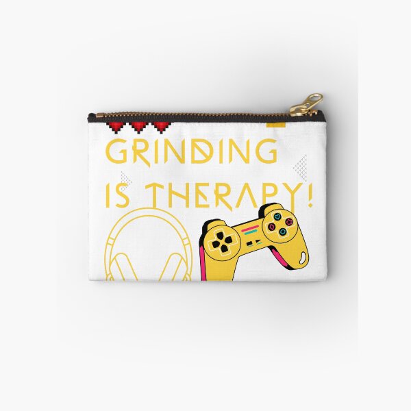 Item preview, Grinding Is Therapy T-Shirt – Gamer Level Grinding Tee designed and sold by ArtzyAyb.