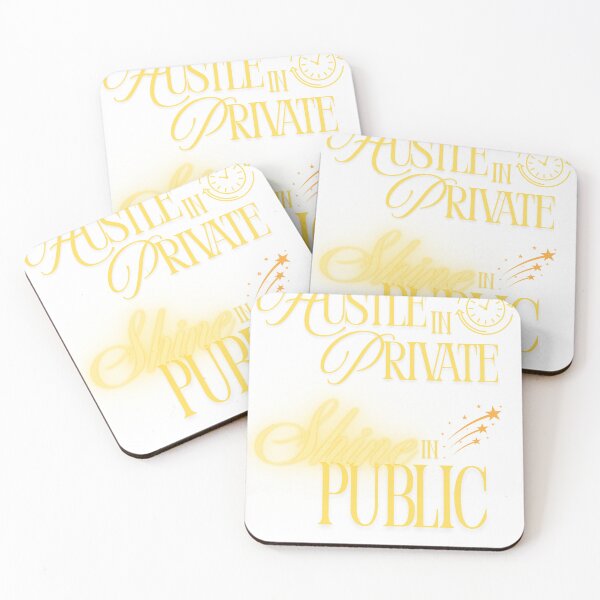 Item preview, Hustle in Private T-Shirt – Motivational Work in Silence Tee designed and sold by ArtzyAyb.