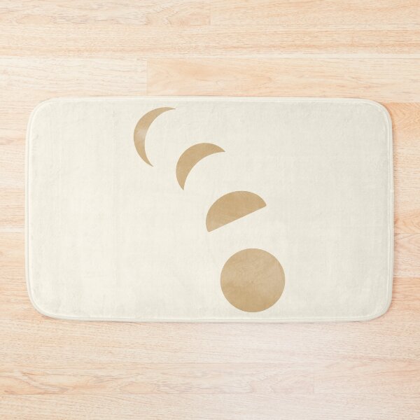 Item preview, Minimal Abstract Moon Phases Art in Soft Warm Neutral Tones designed and sold by NiceDigital.