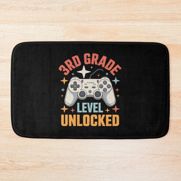 Item preview, Gamer 3rd Grade Level Unlocked Third First Day Of School designed and sold by THagBlue.