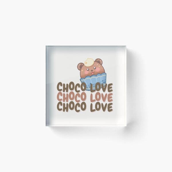 Item preview, Cute Choco Cupcake Bear Design designed and sold by Porpor Artwork.