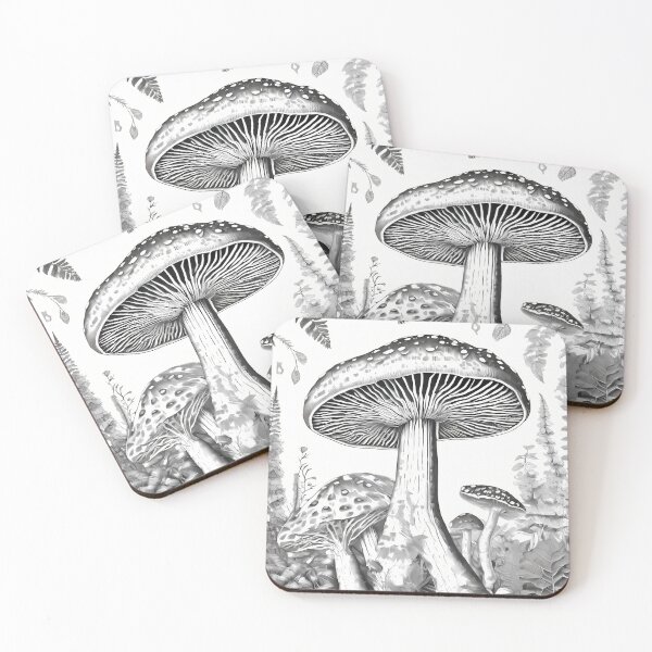 Item preview, Mushrooms Vibrant Artistic Designs Celebrating Nature Technology Nostalgia designed and sold by ART ATTACK ZONE.