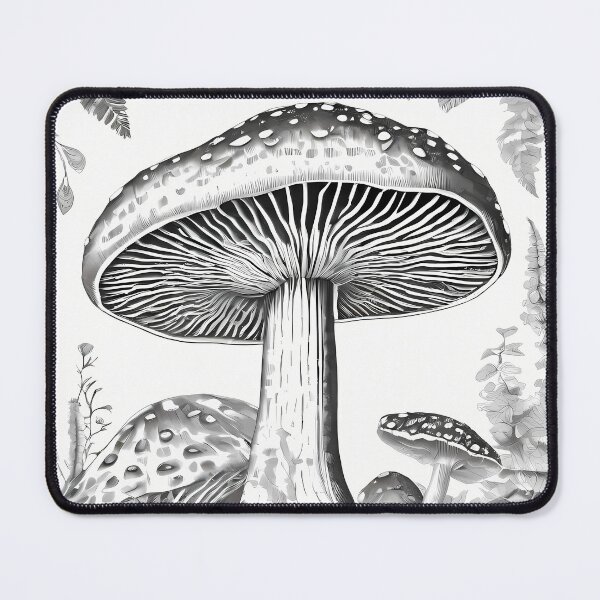 Item preview, Mushrooms Vibrant Artistic Designs Celebrating Nature Technology Nostalgia designed and sold by ART ATTACK ZONE.