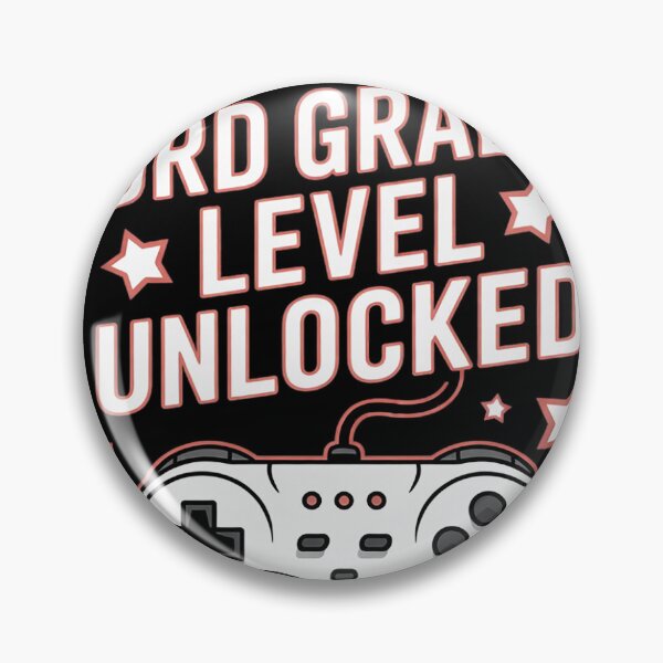 Item preview, Hello 3rd Grade Level Unlocked Video Game Back to School Boy 2  designed and sold by BeetleMalon.