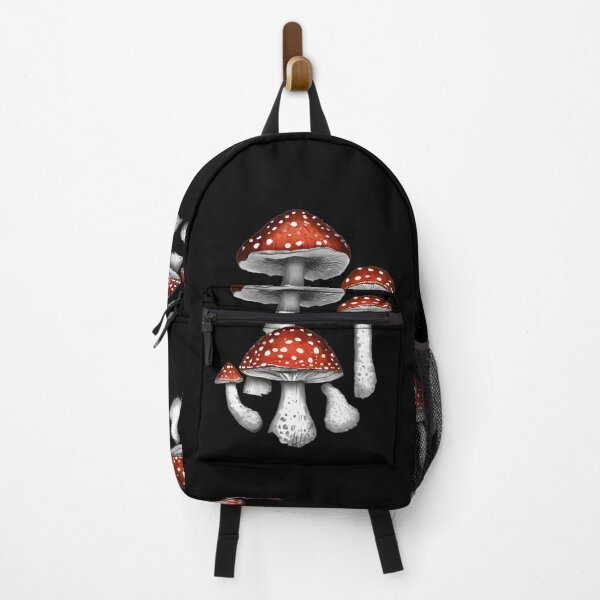 Item preview, Red Mushrroms Artistic Designs Celebrating Nature Technology Nostalgia designed and sold by ART ATTACK ZONE.