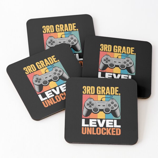Item preview, Hello 3rd Grade Level Unlocked Video Game Back to School Boy  designed and sold by THagBlue.