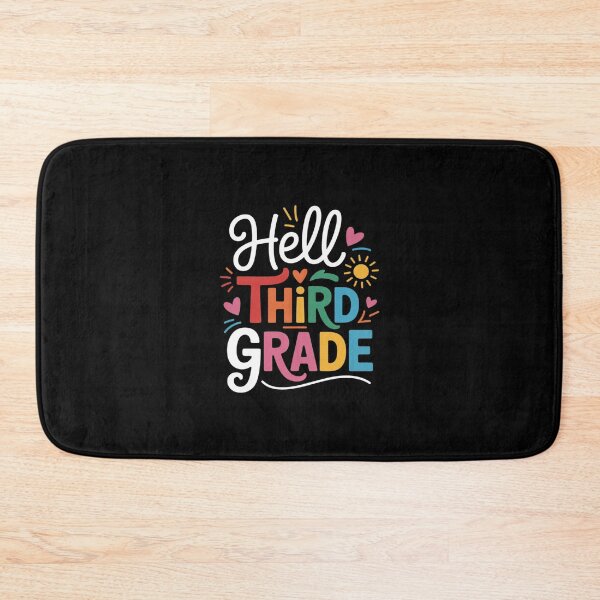 Item preview, Hello Third Grade Fun 3rd Grade Back to School  designed and sold by BeetleMalon.