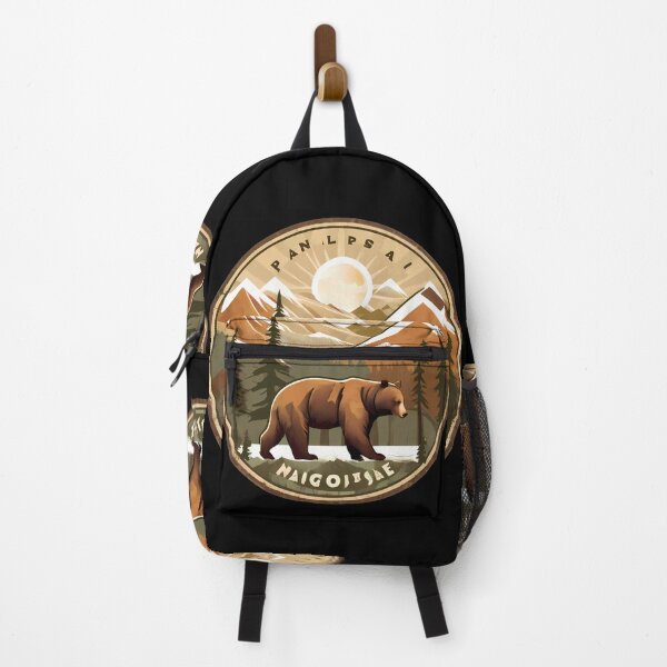 Item preview, Bear Mountains Sun Designs Celebrating Nature Technology Nostalgia designed and sold by ART ATTACK ZONE.