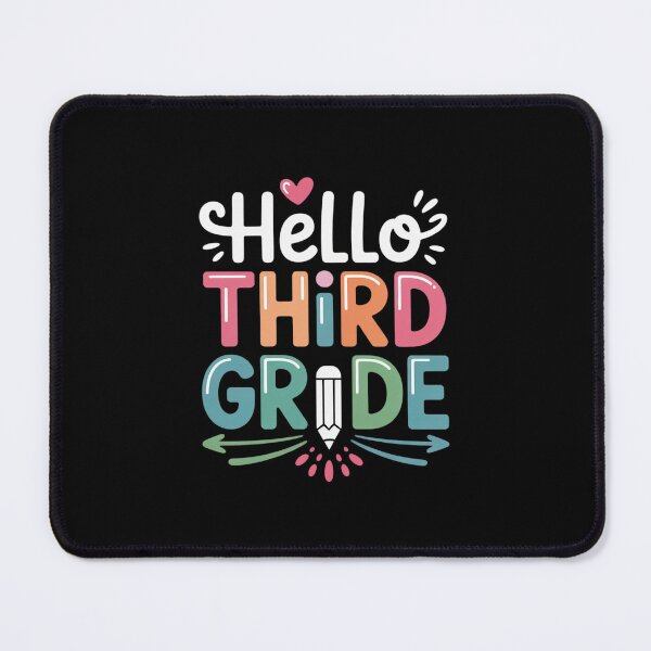 Item preview, Hello Third Grade Fun 3rd Grade to School  designed and sold by THagBlue.