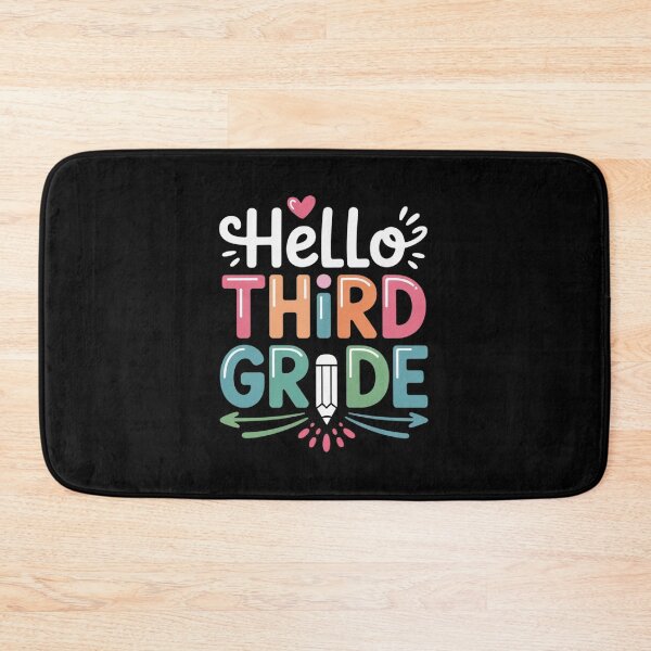 Item preview, Hello Third Grade Fun 3rd Grade to School  designed and sold by THagBlue.