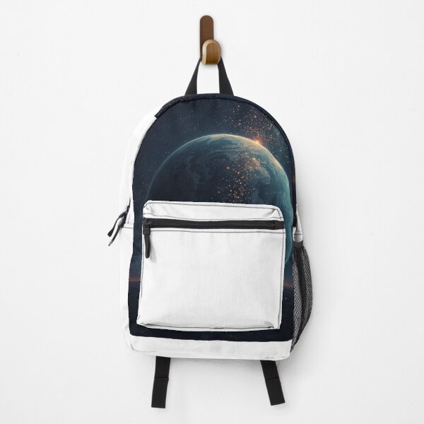 Item preview, Cosmic Observer Lone Figure Space Art designed and sold by TFM-Fashion.