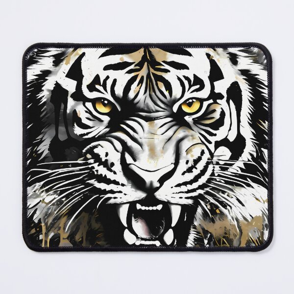 Item preview, Tiger Vibrant Artistic Designs Celebrating Nature Technology Nostalgia designed and sold by ART ATTACK ZONE.