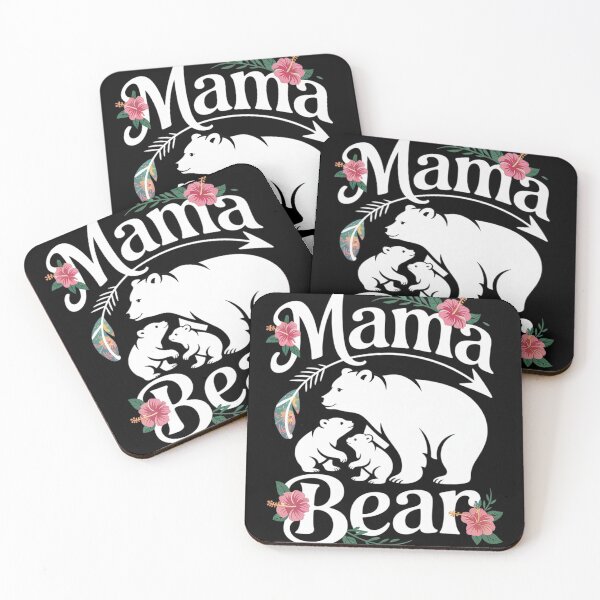 Item preview, Floral Matching Family Outfits, Funny Mama Bear Three Cubs  designed and sold by InspiredFoul.